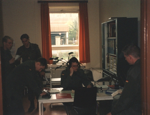 W�rfel, Sima, Schill, Bethel und Bachmann (v.l.n.r.)
